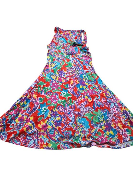 Lauren Ralph Lauren Dresses & Skirts - Lauren Ralph Lauren Dress Womens Medium Paisley Colorful Sleeveless Summer Tags